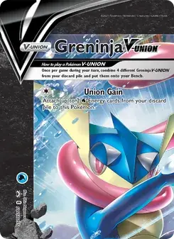 Greninja V-UNION SWSH155 SWSH Black Star Promos Pokémon card