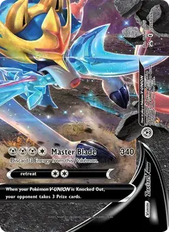 Zacian V-UNION SWSH166 SWSH Black Star Promos Pokémon card