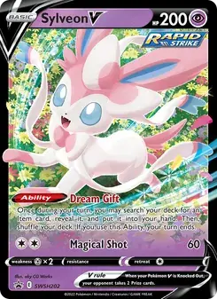 Sylveon V SWSH202 SWSH Black Star Promos Pokémon card
