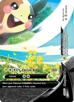 Morpeko V-UNION SWSH218 SWSH Black Star Promos Pokémon card
