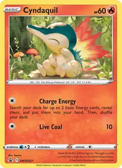 Cyndaquil SWSH221 SWSH Black Star Promos Pokémon card