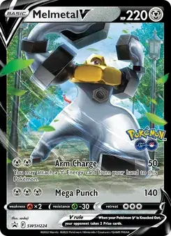 Melmetal V SWSH224 SWSH Black Star Promos Pokémon card