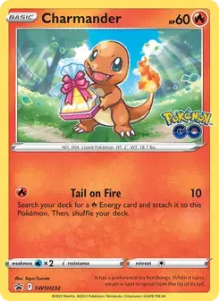 Charmander SWSH232 SWSH Black Star Promos Pokémon card