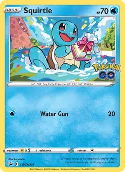 Squirtle SWSH233 SWSH Black Star Promos Pokémon card
