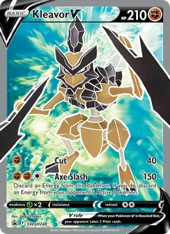 Kleavor V SWSH248 SWSH Black Star Promos Pokémon card