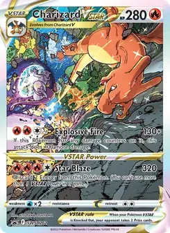Charizard VSTAR SWSH262 SWSH Black Star Promos Pokémon card