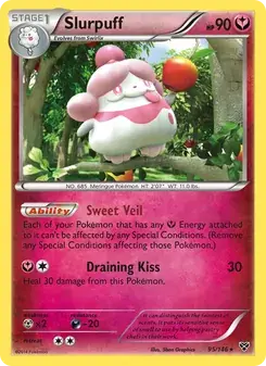 Slurpuff 95/146 XY Pokémon card