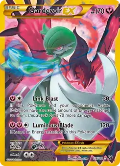 Gardevoir EX 116/114 Steam Siege Pokémon card