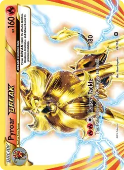 Pyroar BREAK 24/114 Steam Siege Pokémon card