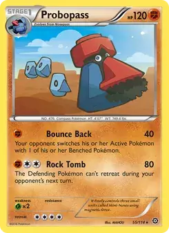Probopass 55/114 Steam Siege Pokémon card