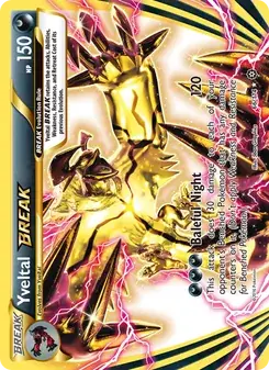 Yveltal BREAK 66/114 Steam Siege Pokémon card