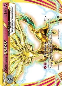 Xerneas BREAK 82/114 Steam Siege Pokémon card