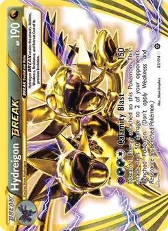 Hydreigon BREAK 87/114 Steam Siege Pokémon card