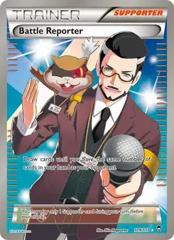 Battle Reporter 109/111 Furious Fists Pokémon card