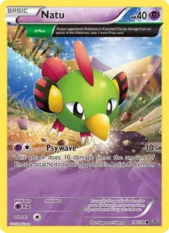Natu 28/108 Roaring Skies Pokémon card
