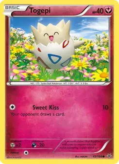 Togepi 43/108 Roaring Skies Pokémon card