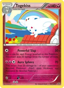 Togekiss 45/108 Roaring Skies Pokémon card