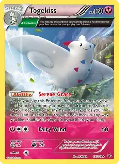 Togekiss 46/108 Roaring Skies Pokémon card