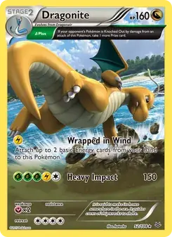 Dragonite 52/108 Roaring Skies Pokémon card