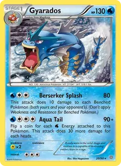 Gyarados 20/98 Ancient Origins Pokémon card