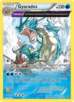 Gyarados 21/98 Ancient Origins Pokémon card