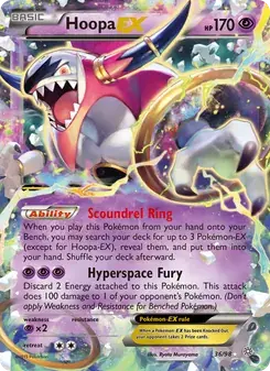 Hoopa EX 36/98 Ancient Origins Pokémon card
