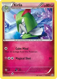 Kirlia 53/98 Ancient Origins Pokémon card