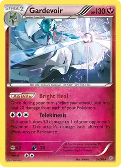 Gardevoir 54/98 Ancient Origins Pokémon card