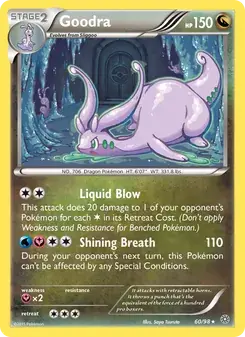 Goodra 60/98 Ancient Origins Pokémon card
