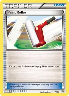 Paint Roller 79/98 Ancient Origins Pokémon card