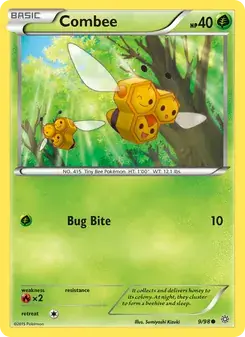 Combee 9/98 Ancient Origins Pokémon card