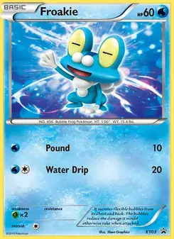 Froakie XY03 XY Black Star Promos Pokémon card