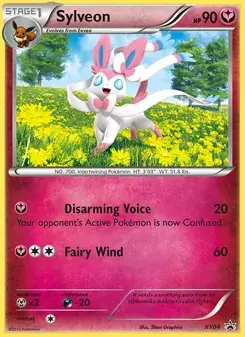 Sylveon XY04 XY Black Star Promos Pokémon card