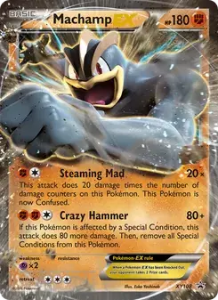 Machamp EX XY108 XY Black Star Promos Pokémon card