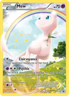 Mew XY110 XY Black Star Promos Pokémon Karte