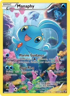 Manaphy XY113 XY Black Star Promos Pokémon card