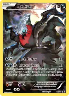 Darkrai XY114 XY Black Star Promos Pokémon card