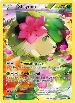 Shaymin XY115 XY Black Star Promos Pokémon card
