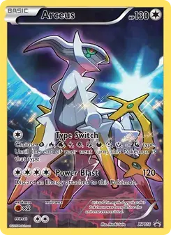 Arceus XY116 XY Black Star Promos Pokémon card
