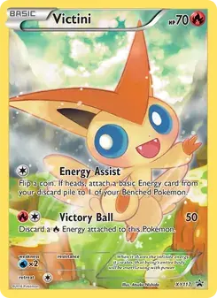 Victini XY117 XY Black Star Promos Pokémon card