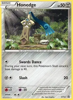 Honedge XY12 XY Black Star Promos Pokémon card
