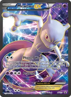 Mewtwo EX XY125 XY Black Star Promos Pokémon card