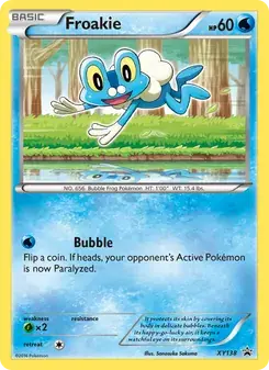 Froakie XY138 XY Black Star Promos Pokémon card