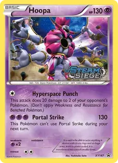 Hoopa XY147 XY Black Star Promos Pokémon card