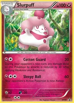 Slurpuff XY15 XY Black Star Promos Pokémon card