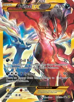 Yveltal-EX XY150a XY Black Star Promos Pokémon card