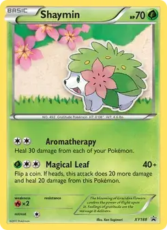 Shaymin XY188 XY Black Star Promos Pokémon card