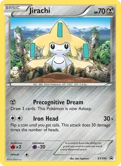 Jirachi XY195 XY Black Star Promos Pokémon card