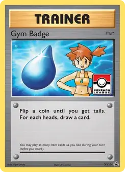 Gym Badge XY204 XY Black Star Promos Pokémon card