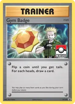 Gym Badge XY205 XY Black Star Promos Pokémon card